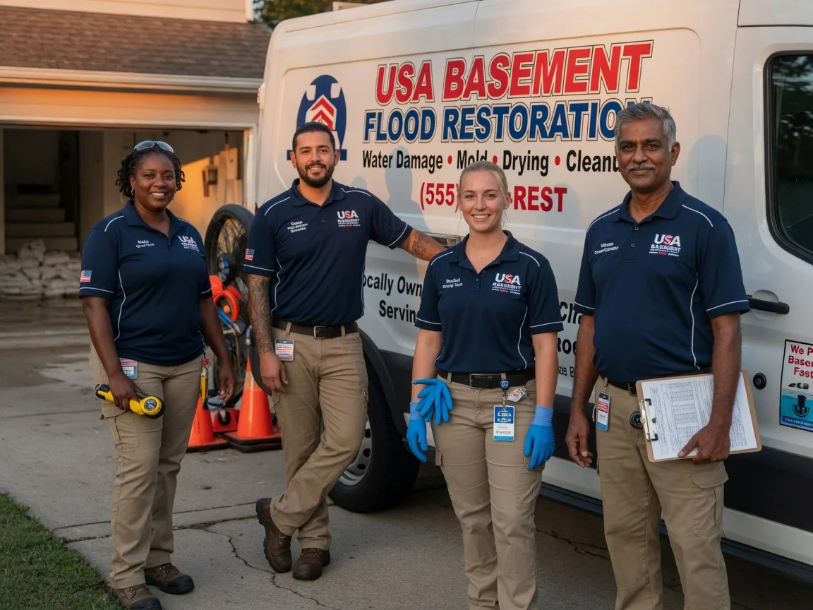 Basement Flood Cleanup company in Highland, WI